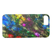 Psychedelic Abstract Alcohol Ink Case-Mate iPhone Case (Achterkant (Horizontaal))