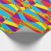Psychedelic Abstract Cadeaupapier (Hoek)