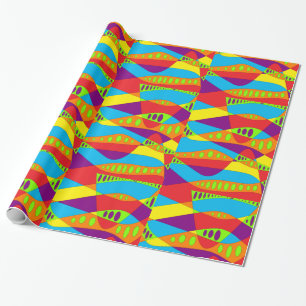 Psychedelic Abstract Cadeaupapier