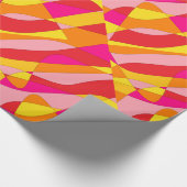 Psychedelic Abstract Cadeaupapier (Hoek)