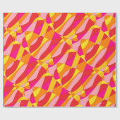 Psychedelic Abstract Cadeaupapier (Vlak)