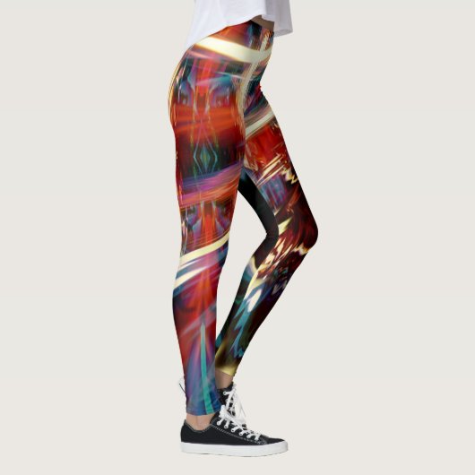 Psychedelic Abstract Dream Art Leggings ★ Psydefx★ (Rechts)