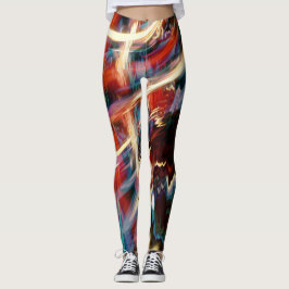 Psychedelic Abstract Dream Art Leggings ★ Psydefx★