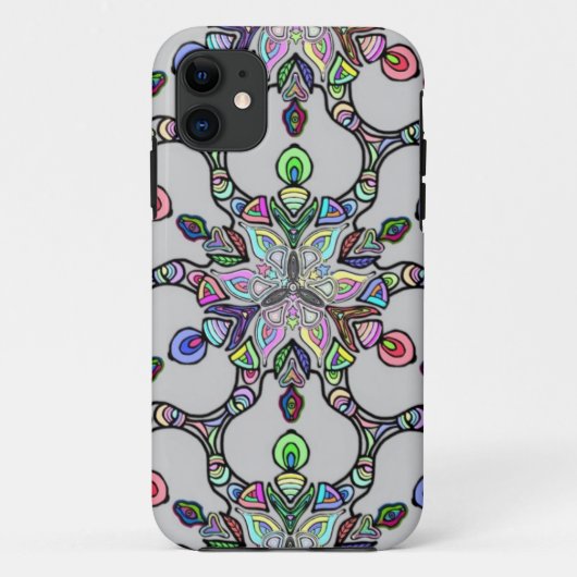 Psychedelic Abstract Hoesje van Autismam (Achterkant)