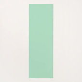 Psychedelic abstract munt groen sinaasappel paarse yogamat (Achterkant)