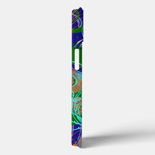 Psychedelic Abstracte Art Case-Mate iPhone Case (Achterkant / Rechts)