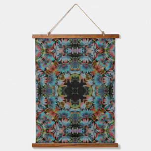 Psychedelic Abstracte Daisies Flower Art Hangend Wandkleed