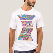 Psychedelic Acid Folk Trance Rock EDM Goa Rave T-shirt (Voorkant)