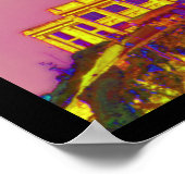 Psychedelic Alcatraz Poster (Hoek)