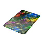Psychedelic Alcohol Ink Abstract schilderen Badmat (Gekanteld)