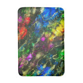 Psychedelic Alcohol Ink Abstract schilderen Badmat (Voorkant Verticaal)
