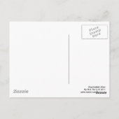 Psychedelic Alien Briefkaart (Achterkant)