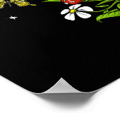 Psychedelic Alien Buddha Poster (Hoek)