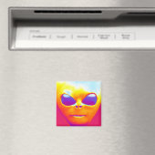 Psychedelic Alien Magneet (Insitu (Vaatwasser))