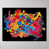 Psychedelic America Poster (Voorkant)