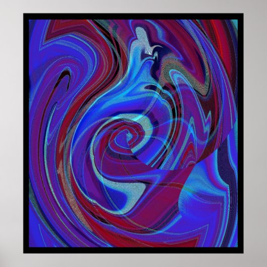 Psychedelic American Pheasant Poster (Voorkant)