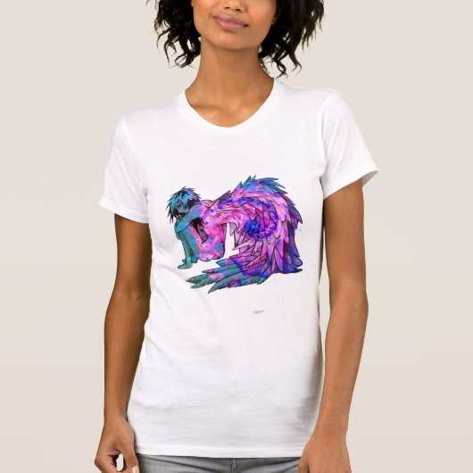 Psychedelic Angel T-shirt (Voorkant)