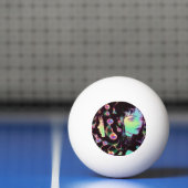 Psychedelic Anime Meisje Pingpongbal (Net)