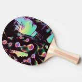 Psychedelic Anime Meisje Tafeltennisbatje (Zijkant)