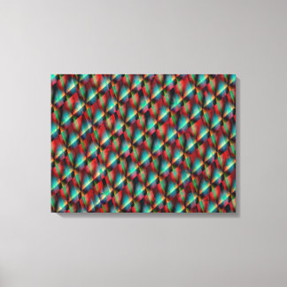 Psychedelic Art Canvas Afdruk