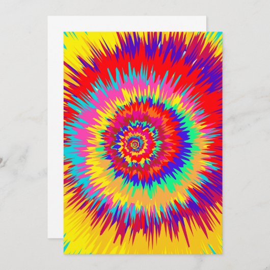 Psychedelic Art Kaart (Voorkant / Achterkant)