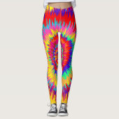 Psychedelic Art Leggings (Voorkant)