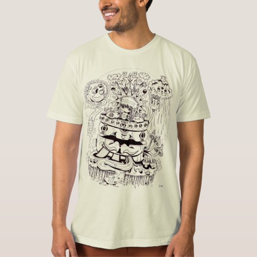 Psychedelic Art T-shirt #1 (Voorkant)