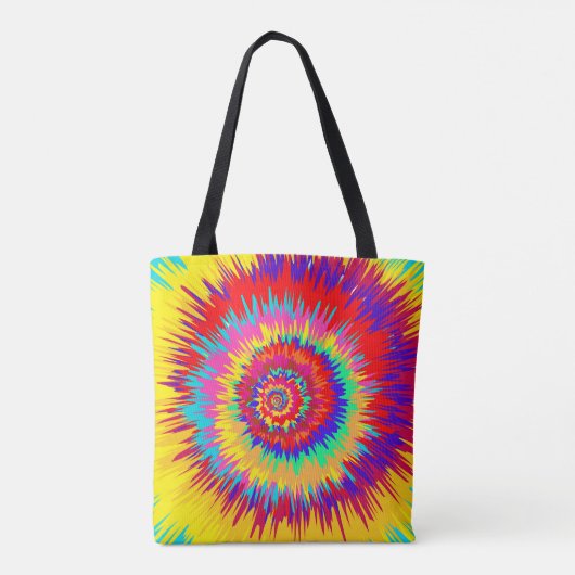 Psychedelic Art Tote Bag (Achterkant)
