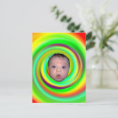 Psychedelic Baby Briefkaart (Staand voorkant)