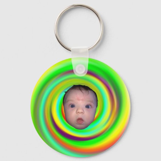 Psychedelic Baby Sleutelhanger (Voorkant)