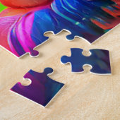 Psychedelic Balloons Welkom Thuispuzzel Legpuzzel (Zijkant)