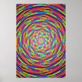 Psychedelic Bars Poster (Voorkant)