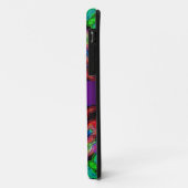 Psychedelic Batik Monogram Hoesje-Mate™ Case-Mate iPhone Case (Achterkant/links)