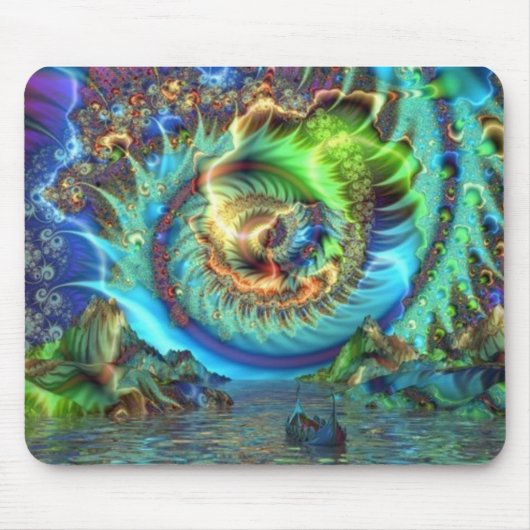Psychedelic Bay Muismat (Voorkant)