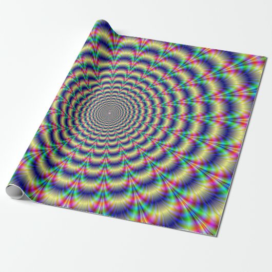 Psychedelic Beat Cadeaupapier (Uitgerold)