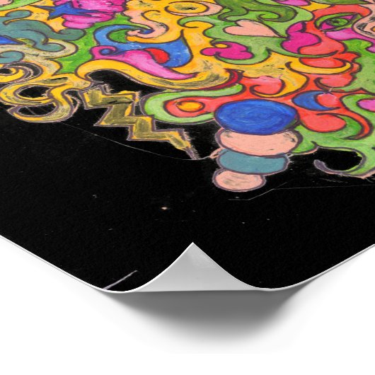 Psychedelic Beer Poster (Hoek)