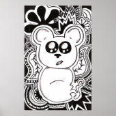 Psychedelic Beer Poster (Voorkant)