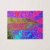 Psychedelic Big Ben Puzzle Legpuzzel (Horizontaal)