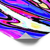 Psychedelic Bird ~ Print Halloween Abstract Modern (Hoek)