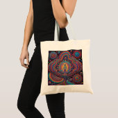 Psychedelic Birth Art Tote Bag (Voorkant (product))