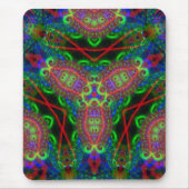 Psychedelic BlackLiTe Muismat (Voorkant)