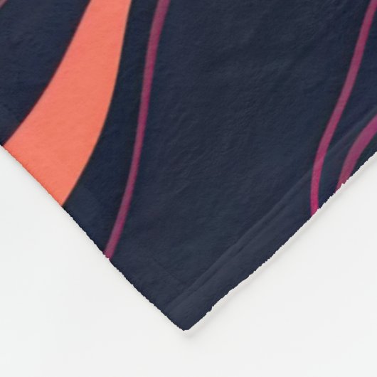 Psychedelic Blanket Fleece Deken (Hoek)