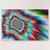 Psychedelic Blast Legpuzzel (Horizontaal)