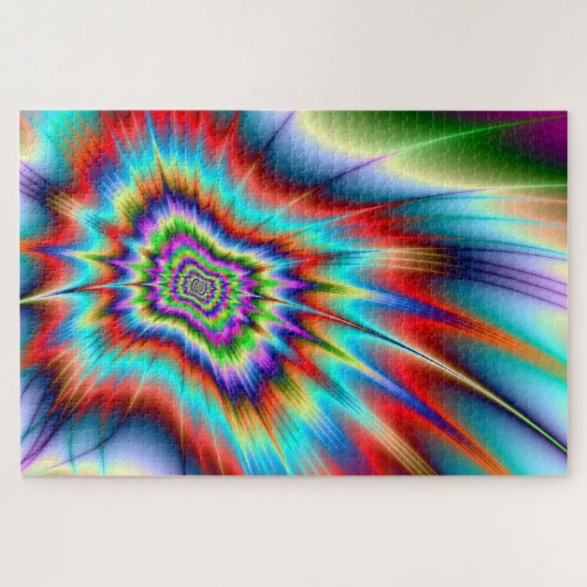 Psychedelic Blast Legpuzzel (Horizontaal)