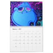 Psychedelic Blist Kalender (Feb 2027)