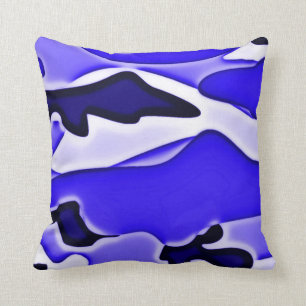 Psychedelic Blue SPECOPS Camo Kussen