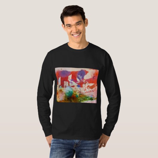 Psychedelic Bodegas Marques de Riscal 2 T-Shirt (Voorkant volledig)
