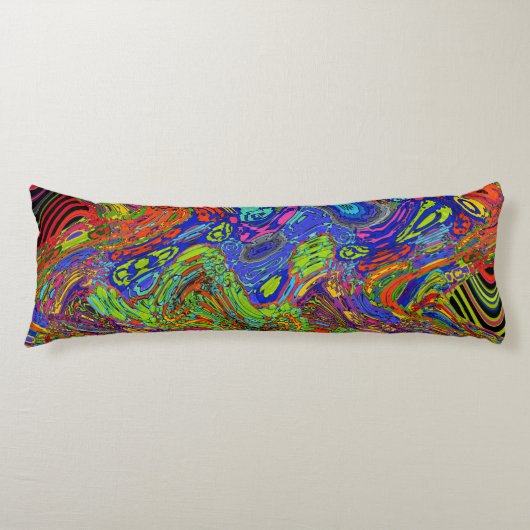 Psychedelic Body Pillow Lichaamskussen (Voorkant)