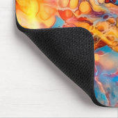 Psychedelic Brain in Vivid Colors Muismat (Hoek)