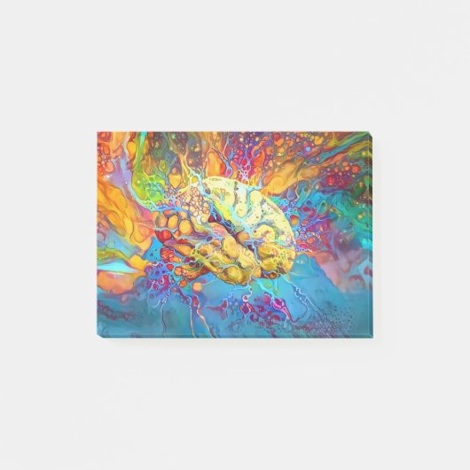 Psychedelic Brain Post-it® Notes (Voorkant)